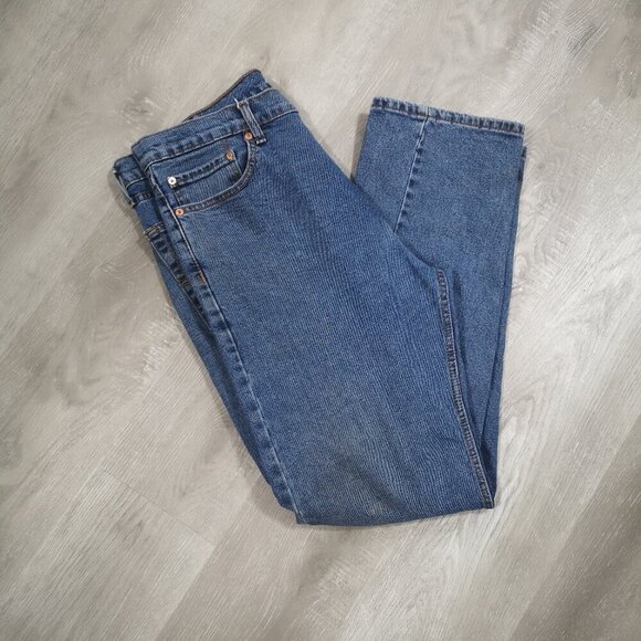 Signature by Levi Strauss S41 Medium Wash Men's Size 36/34 Blue Jeans - Picture 11 of 15
